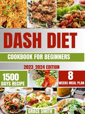 cover image of DASH DIET  COOKBOOK FOR BEGINNERS